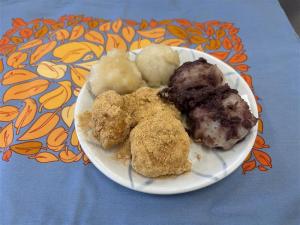 完成したもちの写真