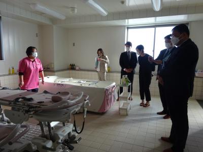 希望の家施設内の説明写真