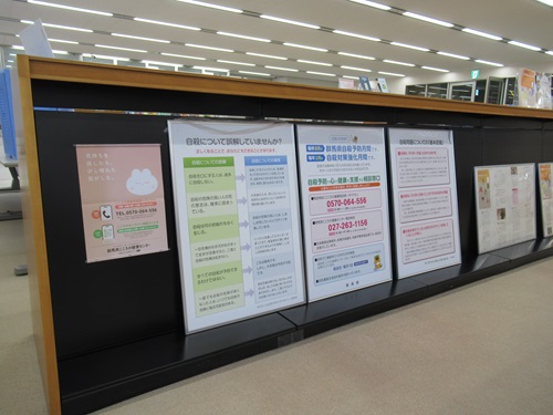こころの健康センターの展示の写真