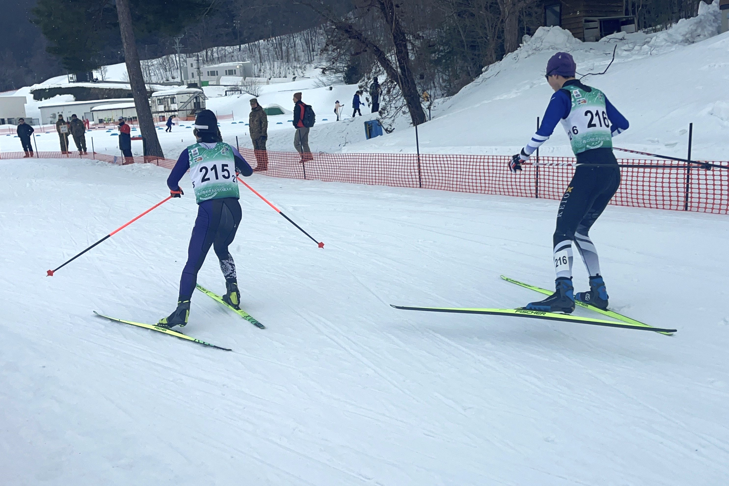 スキーアルペン競技の写真