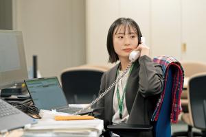 行政事務県職員の写真