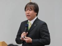 講師：群馬県環境森林部林政課 森林整備係　中村　博一　係長の写真