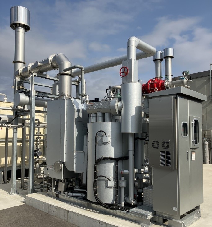 第一化成水素ボイラーの画像