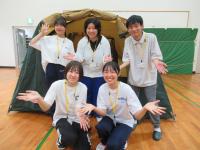 テント設営後の画像