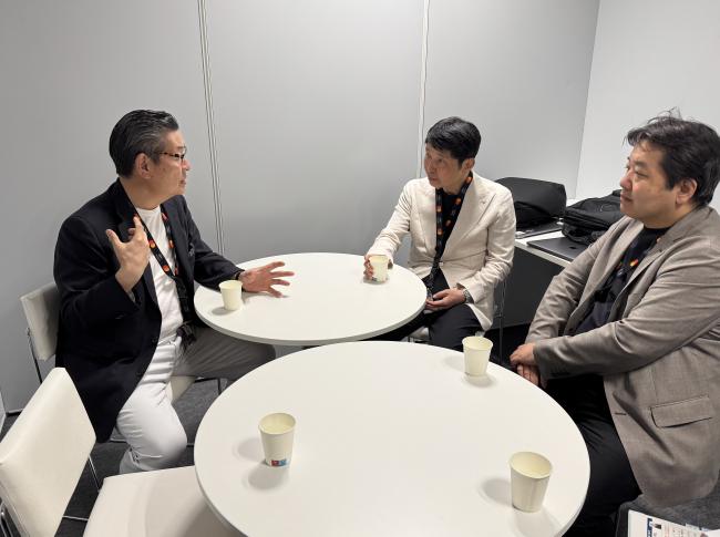 5月15日(金曜日)松竹株式会社 迫本会長の写真