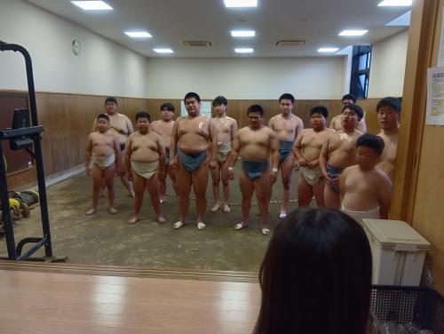 相撲GuTS集合の様子写真