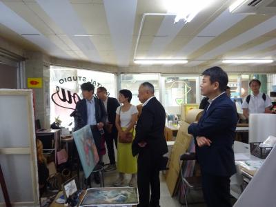 株式会社ありがとうファーム視察の様子の写真