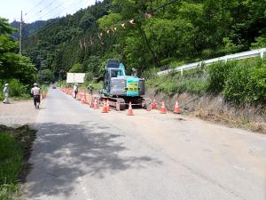 道路工事写真