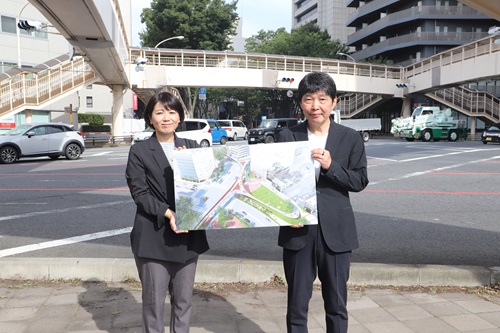 写真：山本知事と小川市長