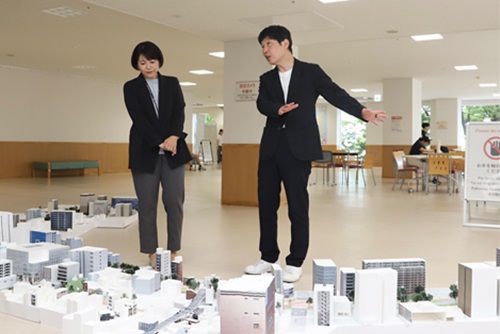 写真：山本知事と小川市長