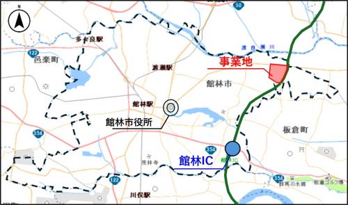 所在図の画像