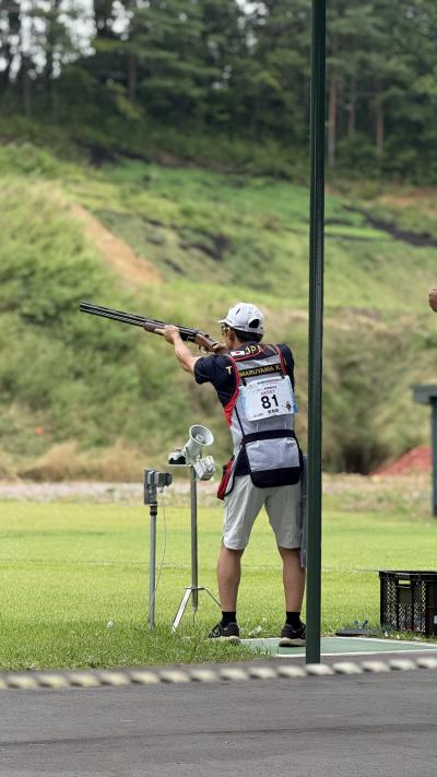 丸山選手競技中の様子写真