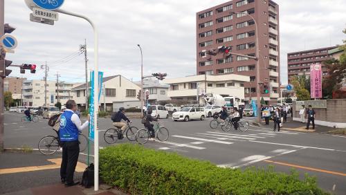 前橋市文京町1丁目地内での街頭啓発活動の画像1