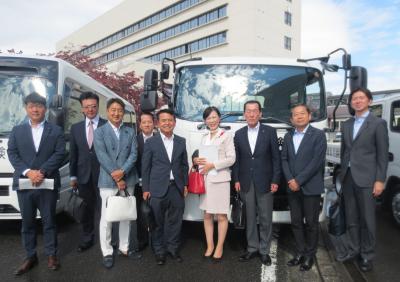 群馬県総合交通センターでの集合写真