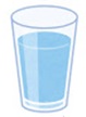 コップ1杯の水の画像