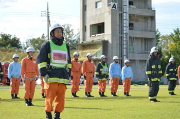 総代による決意表明の写真