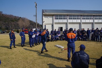 操法要領の写真