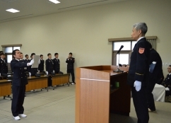 学生宣誓の様子写真