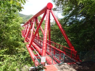 赤谷川沿岸地区の猿ヶ京サイフォン塗装の写真