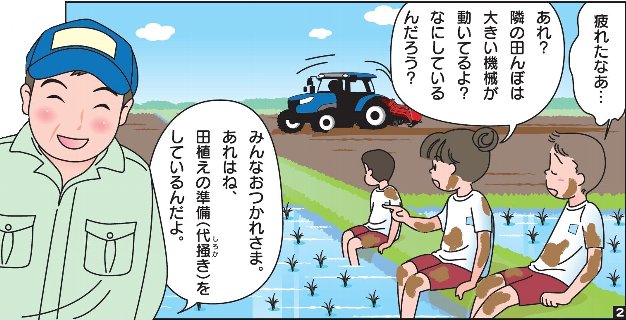 ほ場整備2コマ　画像