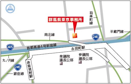 東京事務所地図画像