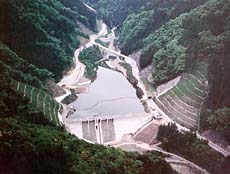 塩沢ダムの写真