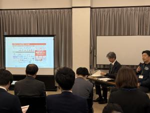 アスジョブフェス説明の様子の写真