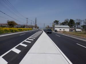 バイパス整備中の状況【令和6年4月撮影】の画像